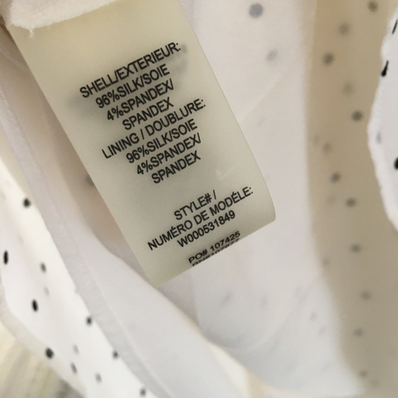 Alice + Olivia silk polka dot dress Sz medium - Picture 8 of 8